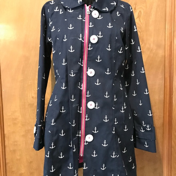 Hatley Nautical Anchors coat - Picture 11 of 15